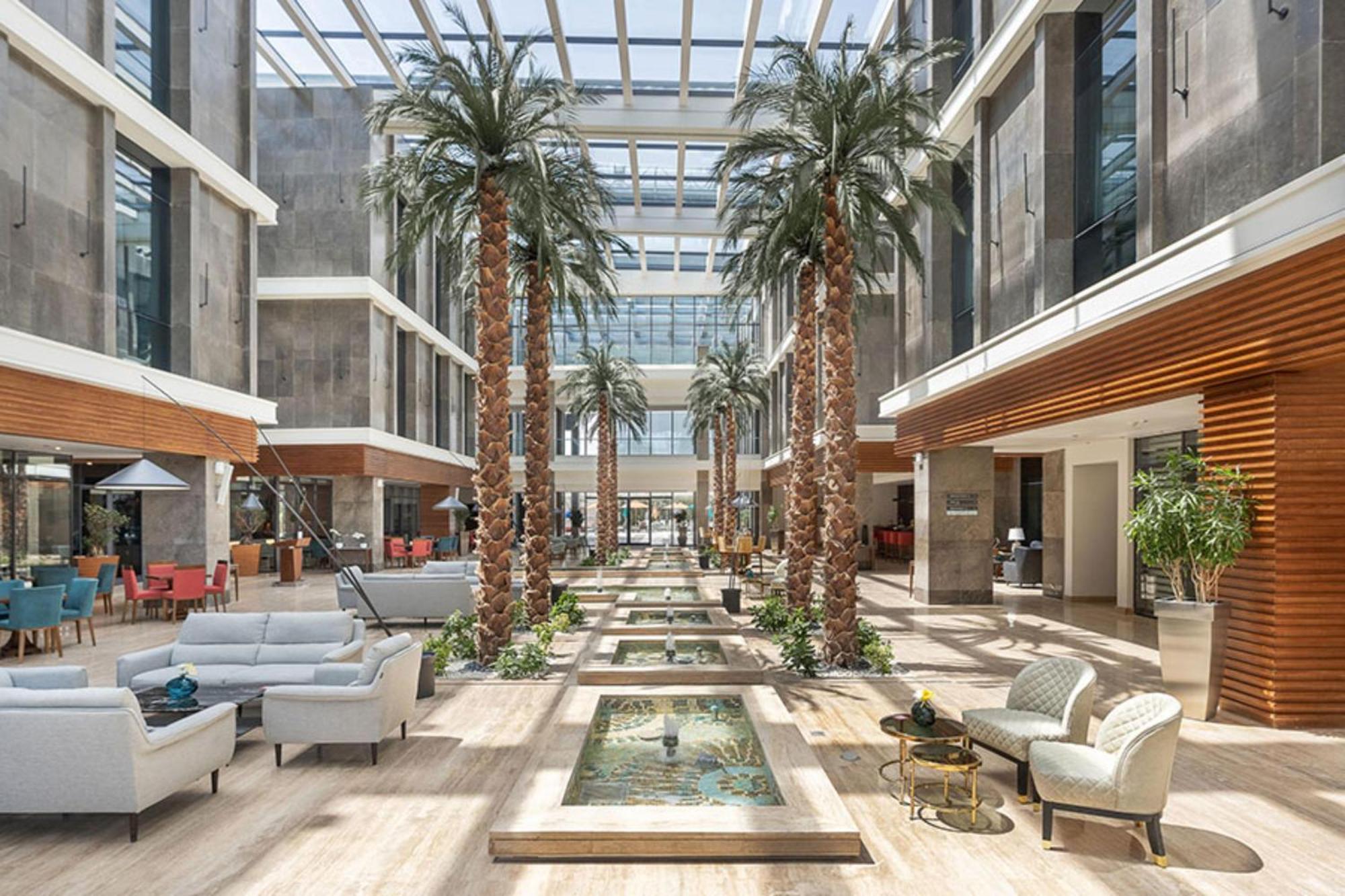 Rixos Premium Alamein El Alamein Exteriör bild The Atrium