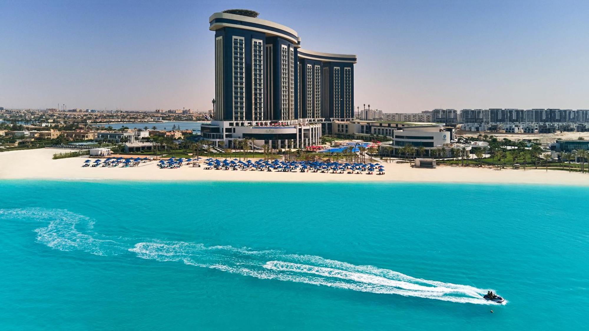 Rixos Premium Alamein El Alamein Exteriör bild The Atlantis Hotel
