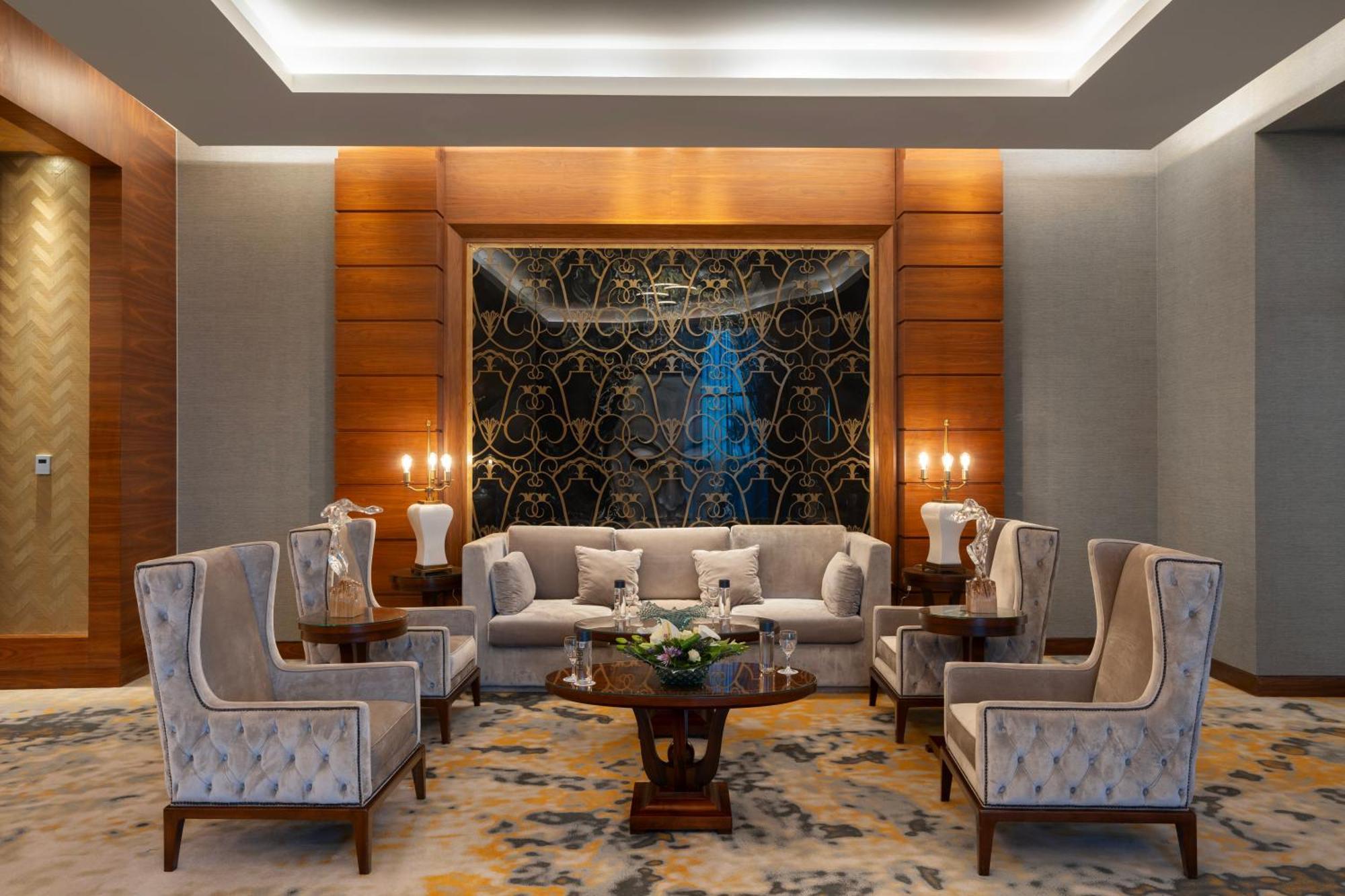 Rixos Premium Alamein El Alamein Exteriör bild The lobby